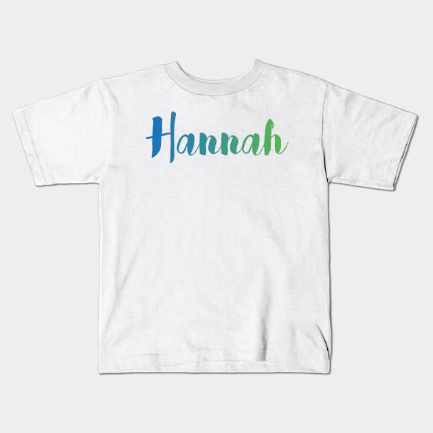 Hannah Kids T-Shirt by ampp